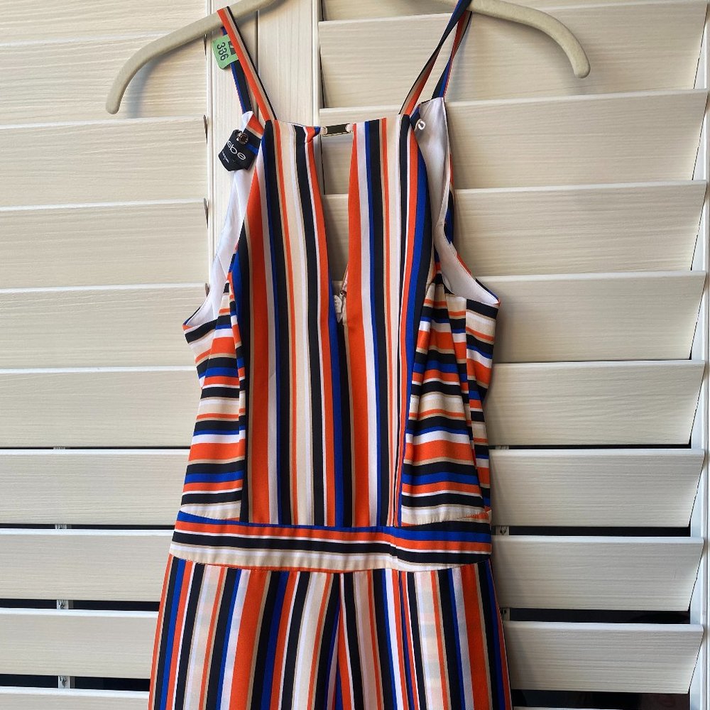 Bebe Striped Romper